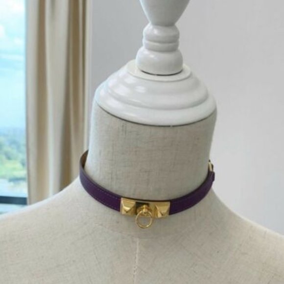 HERMES Rivale Double Tour Bracelet Ultraviolet - Picture 3 of 15